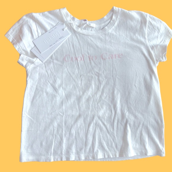 Boyish: Dylan Cool to Cool Cropped T-Shirt - Picture 3 of 5